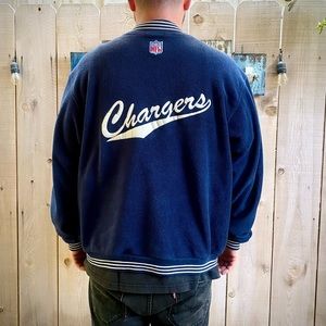 2000’s SAN DIEGO CHARGERS FLEECE BOMBER JACKET